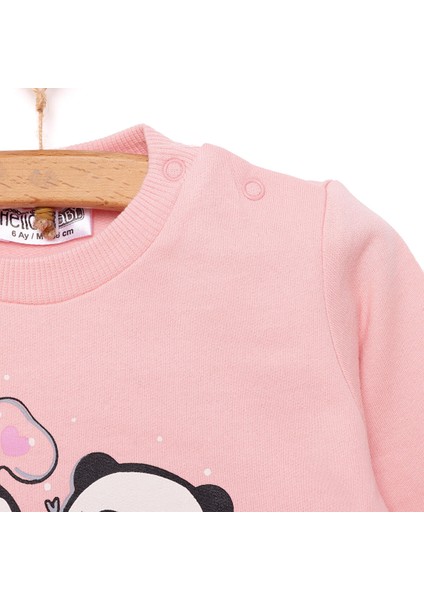 Basic Kız Az Şardonlu Sweatshirt Kız Bebek modelleri