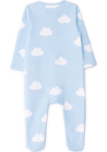 Yenidoğan Erkek Bebek Patikli Tulum Fermuarlı Bisiklet Yaka Uzun Kol Patikli fiyatları