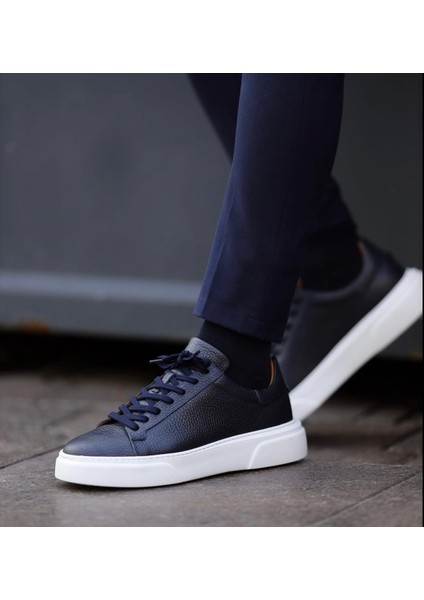 Taşpınar %100 Hakiki Deri Ortopedik Yazlık Hafif Erkek Rahat Günlük Büyük Numara Sneaker 38-47