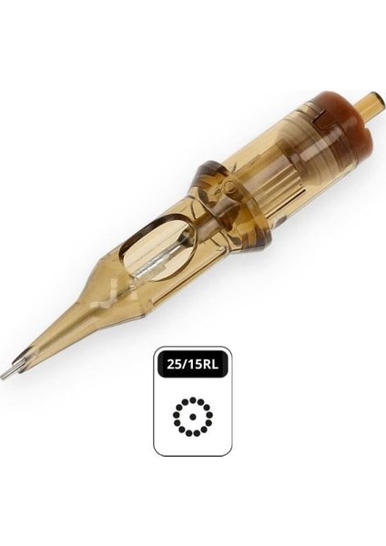 0815 Rllt Round Liner Long Taper - Kartuş Dövme İğnesi fiyatları
