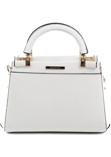Beyaz SP1193 Kadın El Çantası
