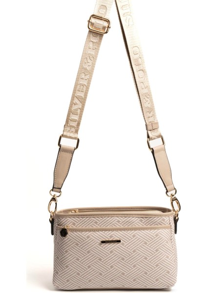 Bej - Kum SP1184 Kadın Çapraz Çanta