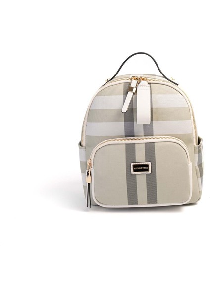 A.yeşil - Kemik SP1130 Kadın Sırt Çantası