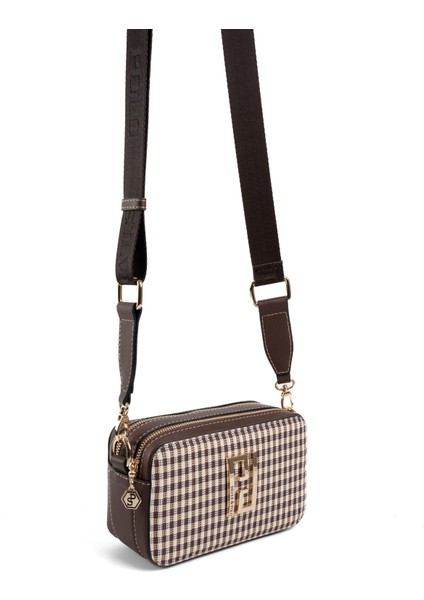 Kahve Sarı - Kahve SP1078 Kadın Çapraz Çanta modelleri