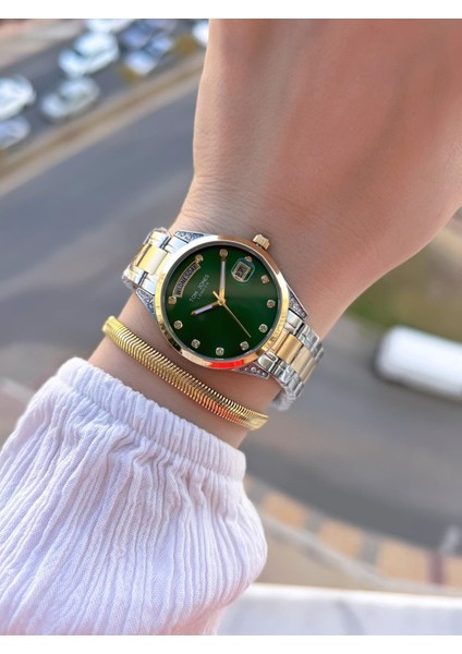Çelik Kordon Kararma Renk Atma Yapmaz 3 Atm Suya Dayanıklı Kadın Kol Saati BTJ.YN.10042.5 fiyatları