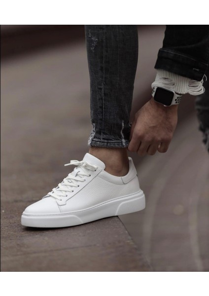 Taşpınar %100 Hakiki Deri Ortopedik Yazlık Hafif Erkek Rahat Günlük Büyük Numara Sneaker 38-47 fırsatları