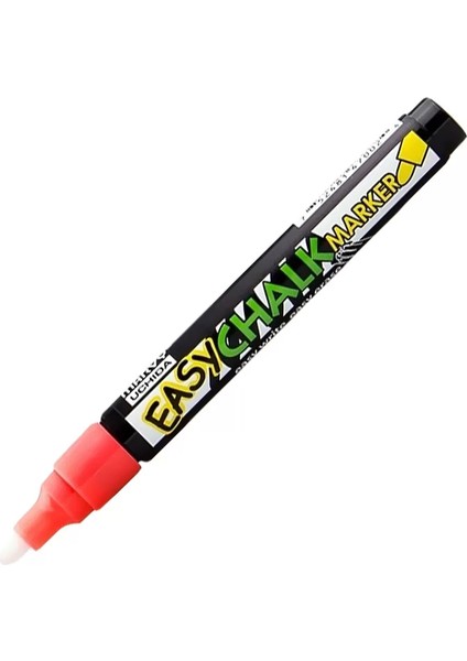 470 Sıvı Tebeşir Yuvarlak Uç Fosforlu Kırmızı