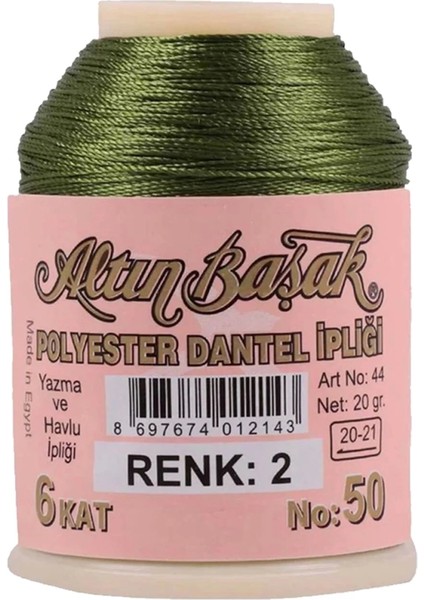 3 Adet Altınbaşak Oya ve Dantel Ipi 20 gr - - No: 002 modelleri