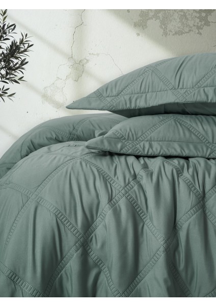 Serra Tek Kişilik Yatak Örtüsü Tila Mint fiyatları