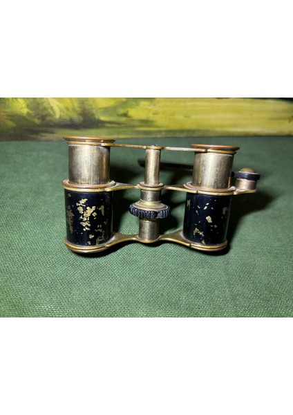 Fransız Pirinç Opera Dürbünü 9 cm 5,5 cm 2,5 cm Ölçülerinde fiyatları