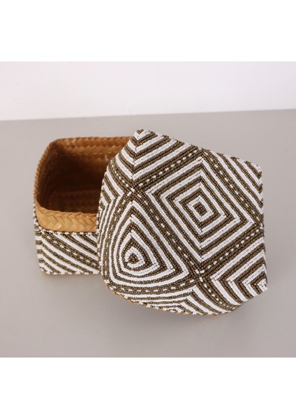 Mylamp Bali Mocha Boncuklu Bambu Saklama Kutusu L fiyatları