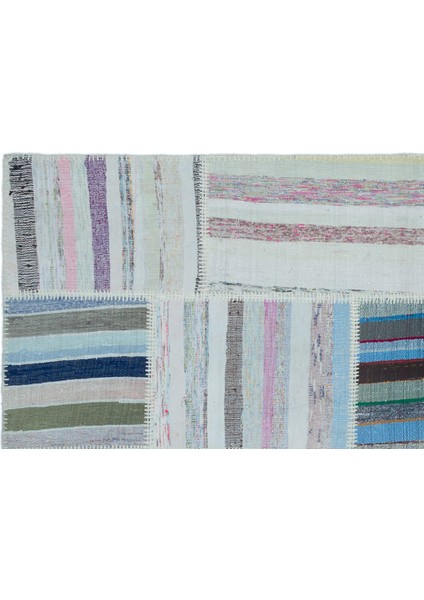 Iskece Bej Patchwork Yün Modern Desenli Yün Hav Toz Vermez Leke Tutmayan Salon Yolluk Mutfak El Dokuma Halı fırsatları