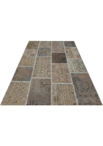 Atina Turkuaz Eskitme Yün Modern Desenli Yün Hav Toz Vermez Leke Tutmayan Salon Yolluk Mutfak El Dokuma Halı modelleri