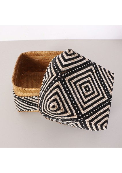 Mylamp Bali Zena Boncuklu Bambu Saklama Kutusu L modelleri