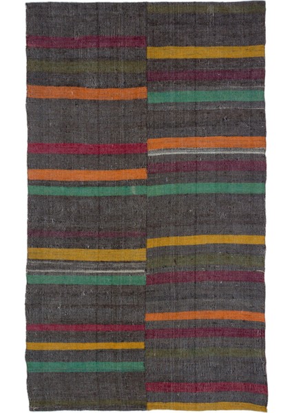 Atina Mavi Eskitme Yün Modern Desenli Yün Hav Toz Vermez Leke Tutmayan Salon Yolluk Mutfak El Dokuma Halı