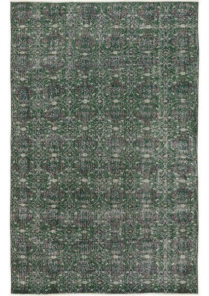 Atina Mavi Eskitme Yün Modern Desenli Yün Hav Toz Vermez Leke Tutmayan Salon Yolluk Mutfak El Dokuma Halı