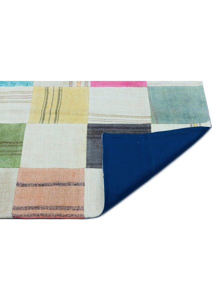 Teselya Sarı Çizgili Yün Modern Desenli Yün Hav Toz Vermez Leke Tutmayan Salon Yolluk Mutfak El Dokuma Halı fiyatları