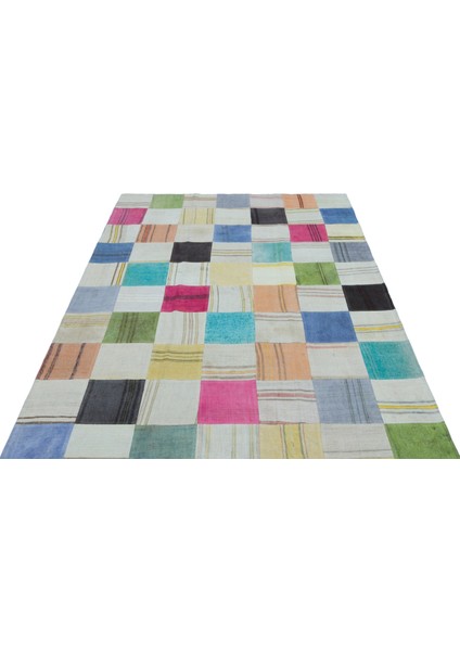 Teselya Sarı Çizgili Yün Modern Desenli Yün Hav Toz Vermez Leke Tutmayan Salon Yolluk Mutfak El Dokuma Halı modelleri