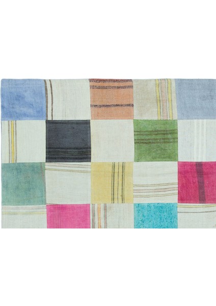 Teselya Sarı Çizgili Yün Modern Desenli Yün Hav Toz Vermez Leke Tutmayan Salon Yolluk Mutfak El Dokuma Halı indirimleri