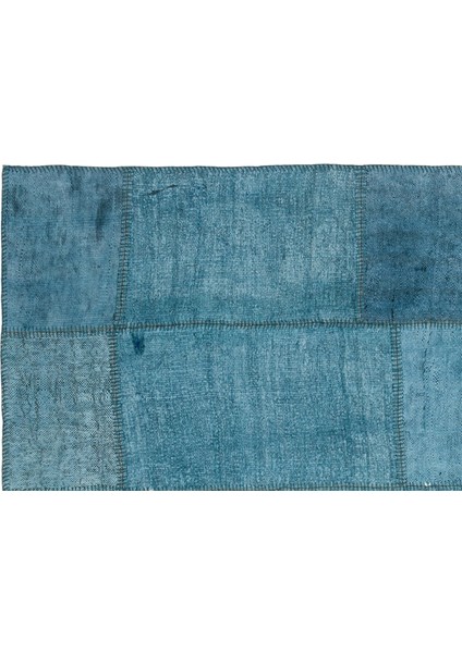 Iskece Yeşil Eskitme Yün Modern Desenli Yün Hav Toz Vermez Leke Tutmayan Salon Yolluk Mutfak El Dokuma Halı fırsatları