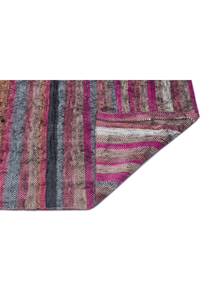 Teselya Turkuaz Patchwork Yün Modern Desenli Yün Hav Toz Vermez Leke Tutmayan Salon Yolluk Mutfak El Dokuma Halı fiyatları