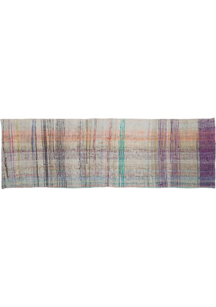 Teselya Bej Çizgili Yün Modern Desenli Yün Hav Toz Vermez Leke Tutmayan Salon Yolluk Mutfak El Dokuma Halı modelleri