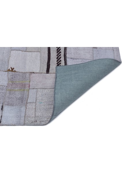 Iskece Bej Patchwork Yün Modern Desenli Yün Hav Toz Vermez Leke Tutmayan Salon Yolluk Mutfak El Dokuma Halı fiyatları