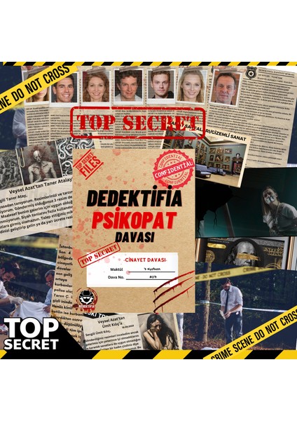 Ps*kopat Davası, Dedektiflik Oyunu, Cinayet Çözme ve Katili Bulma Oyunu, Suçluyu Bulma