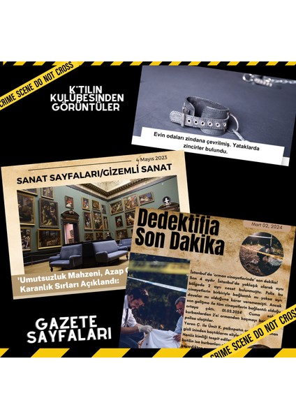 Ps*kopat Davası, Dedektiflik Oyunu, Cinayet Çözme ve Katili Bulma Oyunu, Suçluyu Bulma modelleri