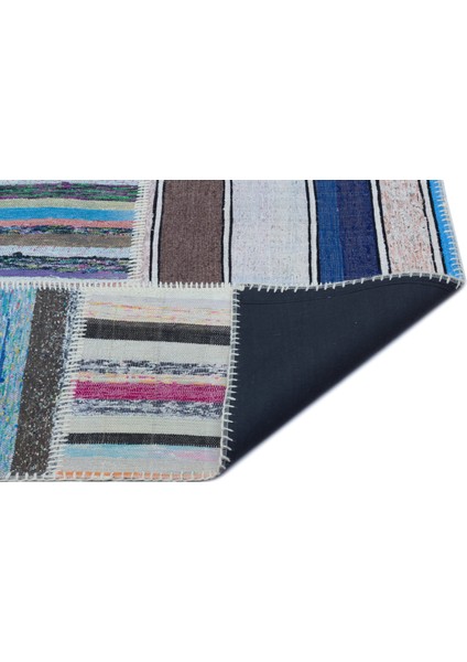 Girit Kahverengi Çizgili Yün Modern Desenli Yün Hav Toz Vermez Leke Tutmayan Salon Yolluk Mutfak El Dokuma Halı fiyatları