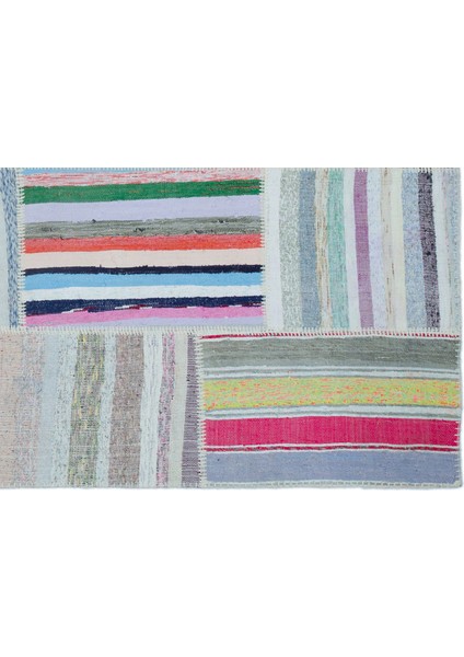 Girit Kahverengi Çizgili Yün Modern Desenli Yün Hav Toz Vermez Leke Tutmayan Salon Yolluk Mutfak El Dokuma Halı fırsatları