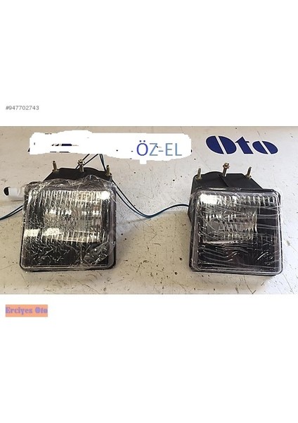 Uno Sıs Far Takımı Sag-Sol (2 Adet Takım)