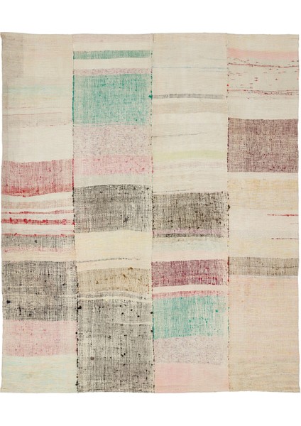 Atina Siyah Eskitme Yün Modern Desenli Yün Hav Toz Vermez Leke Tutmayan Salon Yolluk Mutfak El Dokuma Halı