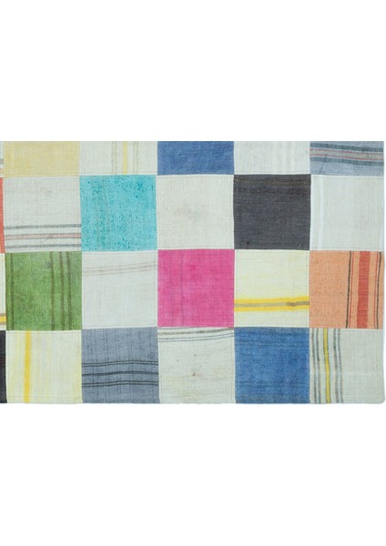 Girit Bej Çizgili Yün Modern Desenli Yün Hav Toz Vermez Leke Tutmayan Salon Yolluk Mutfak El Dokuma Halı fırsatları