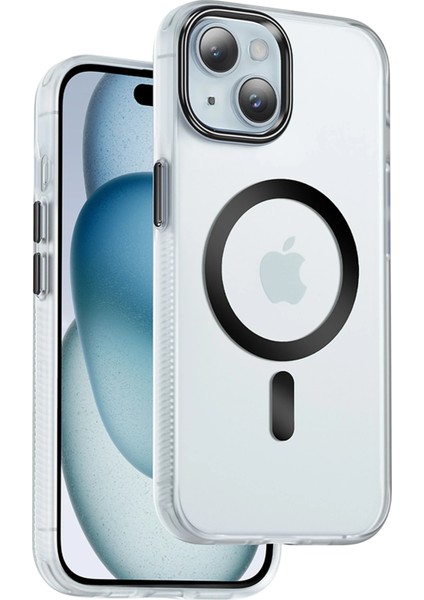 iPhone 15 Uyumlu Dazzle Pro Manyetik Şarjlı Kılıf