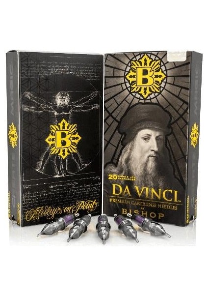 Davinci V2 | 1211 Rllt | Round Liner Long Taper Kartuş Dövme İğnesi modelleri