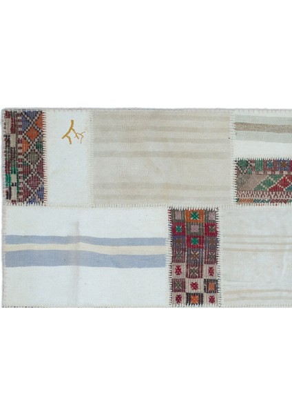 Atina Turkuaz Eskitme Yün Modern Desenli Yün Hav Toz Vermez Leke Tutmayan Salon Yolluk Mutfak El Dokuma Halı indirimleri