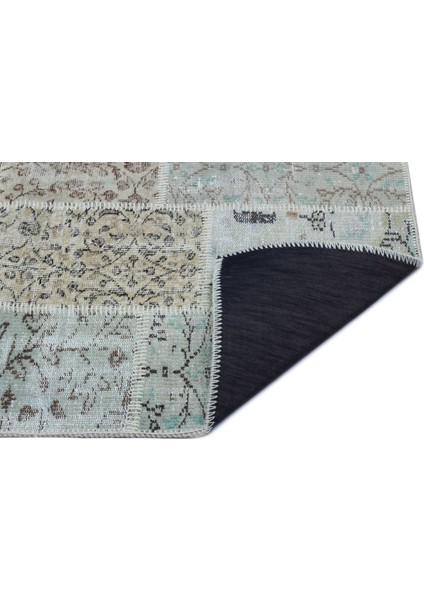 Selanik Gri Eskitme Yün Modern Desenli Yün Hav Toz Vermez Leke Tutmayan Salon Yolluk Mutfak El Dokuma Halı fiyatları