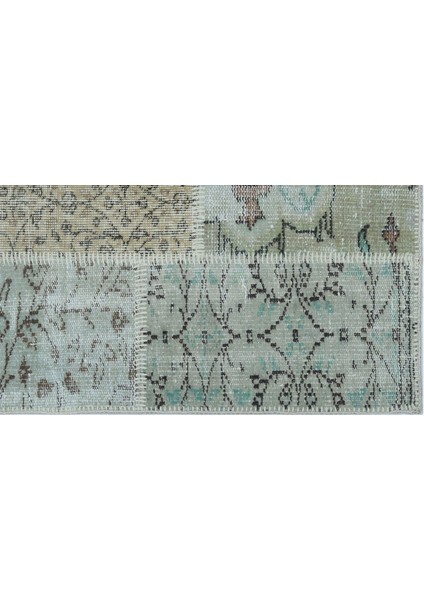 Selanik Gri Eskitme Yün Modern Desenli Yün Hav Toz Vermez Leke Tutmayan Salon Yolluk Mutfak El Dokuma Halı fırsatları