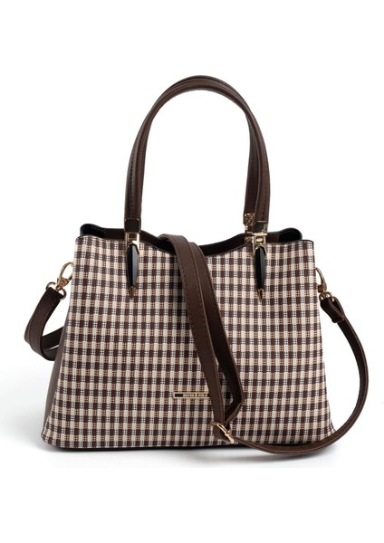 Kahve Sarı - Kahve SP1205 Kadın El Çantası indirimleri