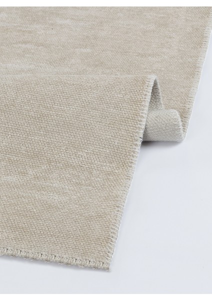 Creed Ekru Düz Etnik Modern Desenli Pamuk Hav Vermeyen Leke Tutmayan Kolay Temizlenen Yumuşak Makine Salon Yolluk Mutfak Halı fiyatları