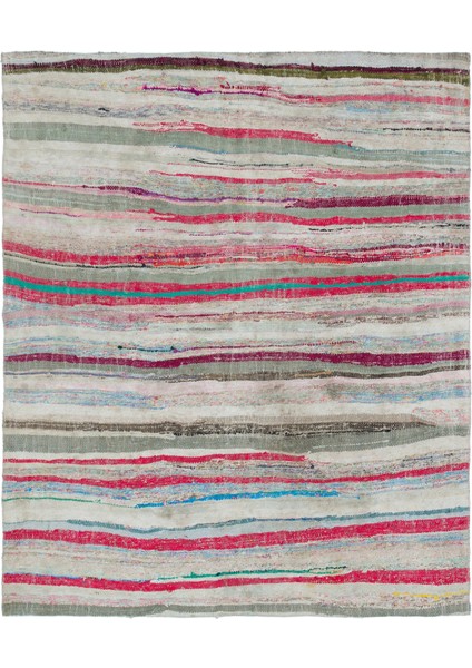 Iskece Turkuaz Eskitme Yün Modern Desenli Yün Hav Toz Vermez Leke Tutmayan Salon Yolluk Mutfak El Dokuma Halı