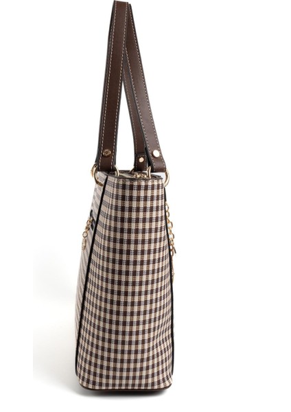 Kahve Sarı - Kahve SP1176 Kadın Omuz Çantası fırsatları