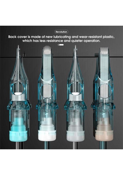 Ultra Cartridges - 0607 Rl Round Liner Long Taper - Kartuş Dövme İğnesi fırsatları