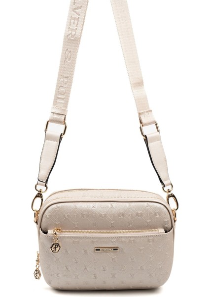 Bej - S.bej SP1162 Kadın Çapraz Çanta