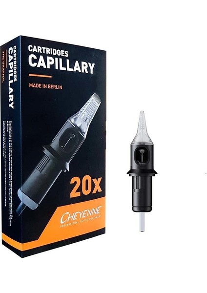 Hawk Capillary Cartridges 1015 Liner - Kartuş Dövme İğnesi (20 Adet)