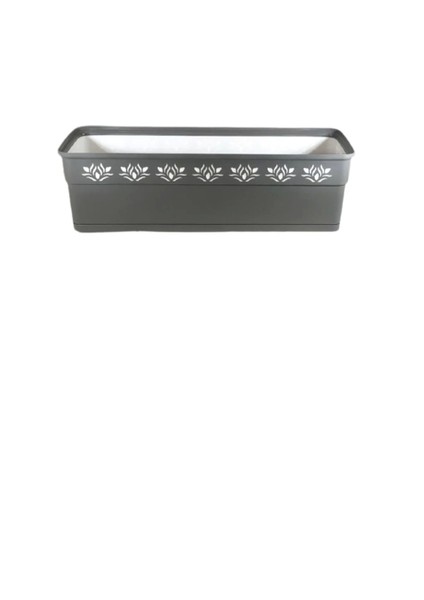 Desenli Saksı 50 cm -Ak 638