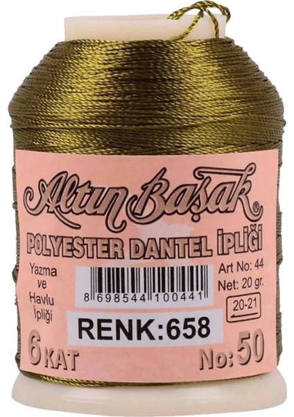 3 Adet Altınbaşak Oya ve Dantel Ipi 20 gr - - No: 658 modelleri