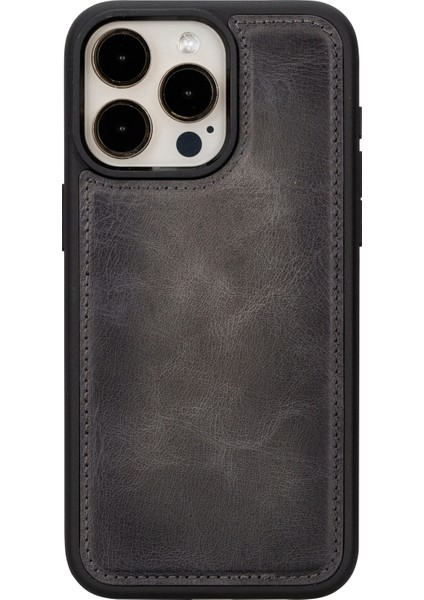 Bloomcase Apple iPhone 16 Pro Max – Ashen Sand Hakiki Deri Cüzdanlı Telefon Kılıfı fırsatları