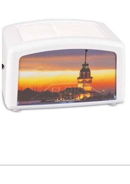 Yatay Peçetelik Beyaz -F030